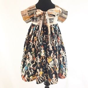Lil Piece of Attitude Dresses - Toddler Zombie Halloween Dress Size 5 Custom Made Lil Piece of Attitude Dresses - Toddler Zombie Halloween Dress Size 5 Custom Made
